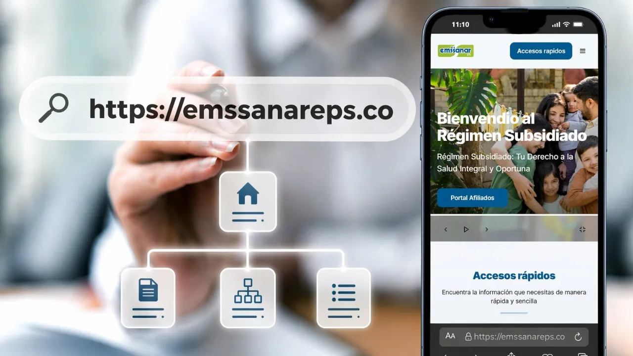Mapa del sitio - Emssanar EPS